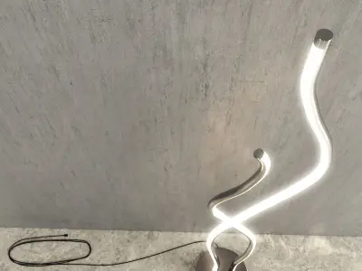 Modern  floor lamp 3D model