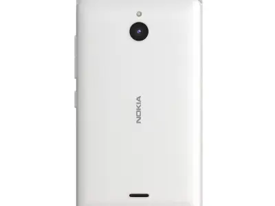Nokia X2 Dual SIM White 3D model
