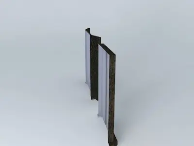 Windows for CupMap Free 3D model