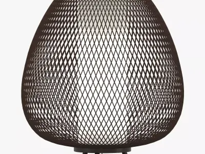 Twiggy egg lamp 3D model