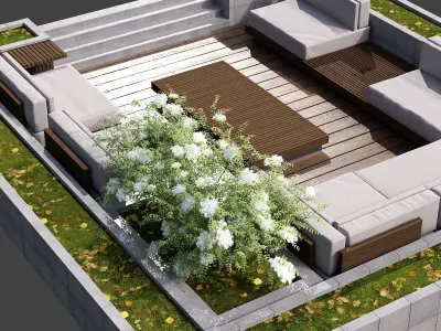 SITTING AREA NO12 A 3D model