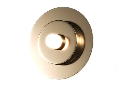 Rakumba Typography Cilon Wall Lamps 3D model