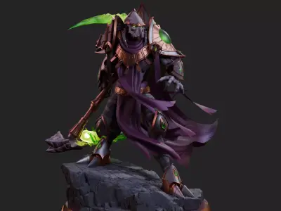 Dark Templar - Starcraft 2 Fan Art 3D print model