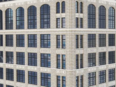 Building 475 10th Ave New York 3D model