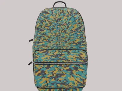 Urban Backpack Free 3D model