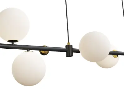 MAKE LINE CHANDELIER Low-poly 3D model