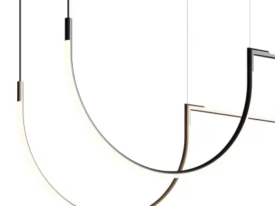MODULAR  Hanging lamp 3D model