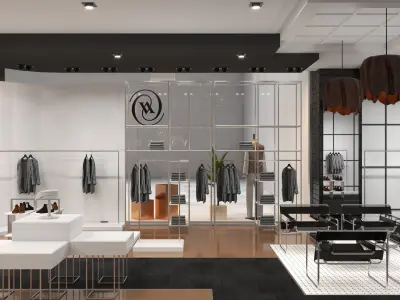BAUHAUS SHOP AND CAFE 3D model