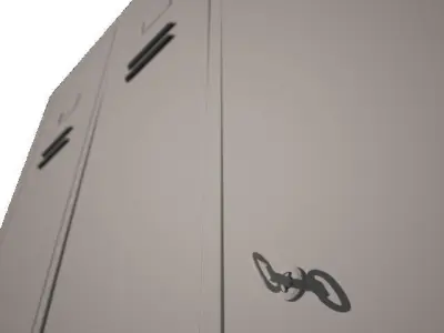 Locker No 3 3D model