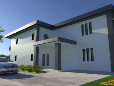 Villa Design 3D model