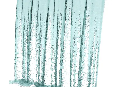 5 Waterfall Collection 3D model