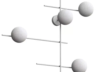  Mikado wall light 3D model