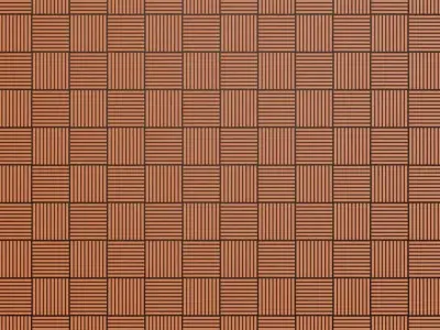 Fine Ribbed Basket Weave Wood Panel PBR Seamless Texture