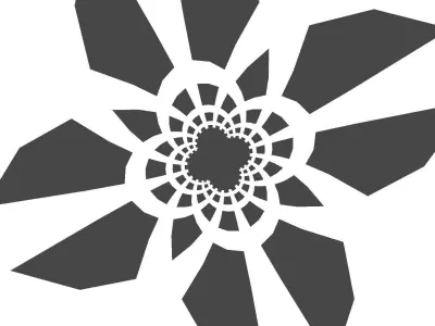 Inversed Lattice Lamp 3D print model