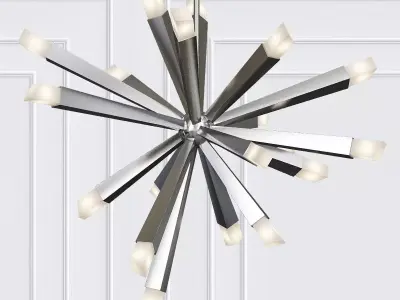 Starburst Pendant 3D model