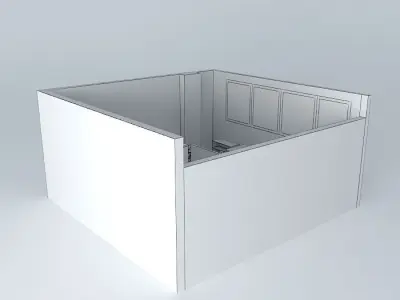 mauroorkut box with windows Free 3D model