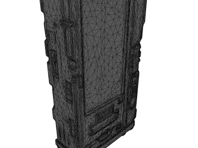 SciFi Vending Machine 3D Model Low-poly 3D model