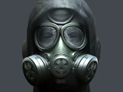 Helmet 3d model military combat Military Low-poly Low-poly 3D model