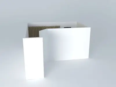 driorkut building with door Free 3D model