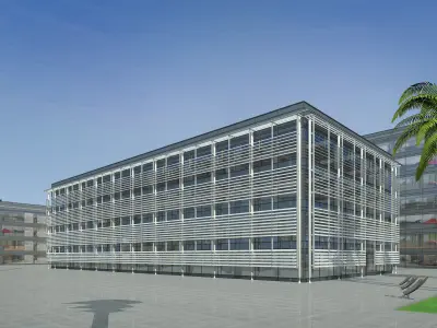 Park Avenue set I 3D model