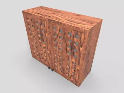 Kitchen Cabinet CG48 3D model