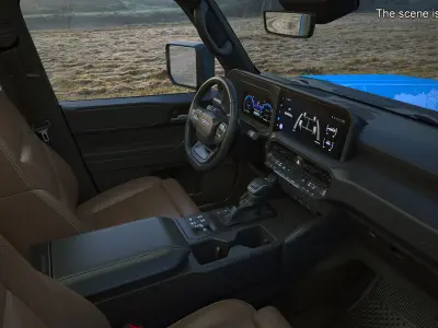  Toyota Land Cruiser Prado 2024 Blue Color 