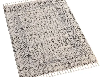 Rosa Diamond Rug 3D model