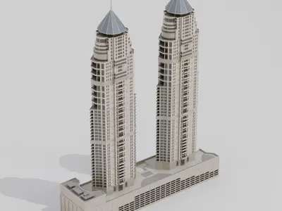 Imperial Towers 3D model