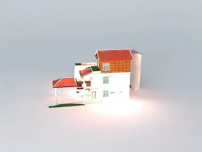 Villa Khmer 3D model