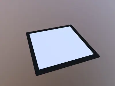 Ceiling Light Low-poly 3D model