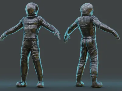 Star Trooper Pack 3D model