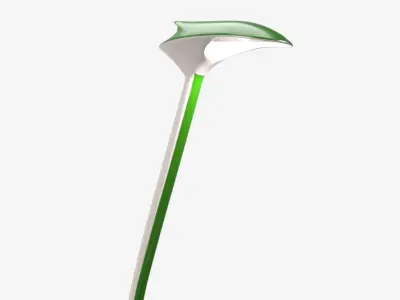Duzina Svjetlosti Lampe PBR 3D model