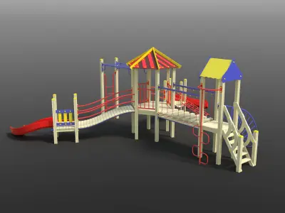 Playground Complex 3D model