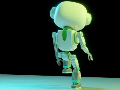 Cute Robot 3D model order