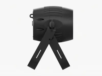 Compact LED light spot 3D model