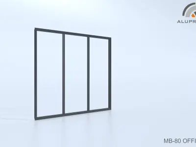 Aluprof MB-80 Office 010 0172 Free 3D model