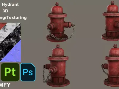 Fire Hydrant  3D model