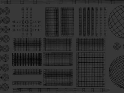 FREE SCIFI LED PANELS Free low-poly 3D model