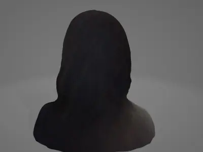 Character No 10  Not Rigged 3D model Low-poly 3D model