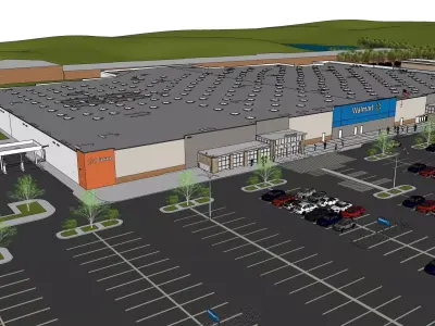 Super-Walmart - entire model 3D model