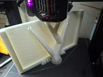 Customizable 3D Frame For HueForge Prints 3D STL HF Frame 3D model