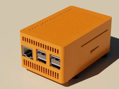 Orange Pi 3B printable case 3D print model