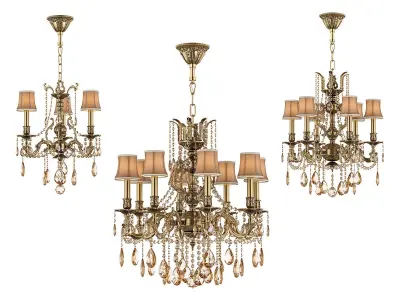 6655 Osgona Collection of Classical Lamps 3D Model Pack