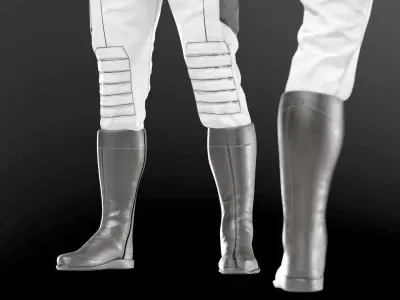 SpaceX Dragon Starman Spacesuit 3D model