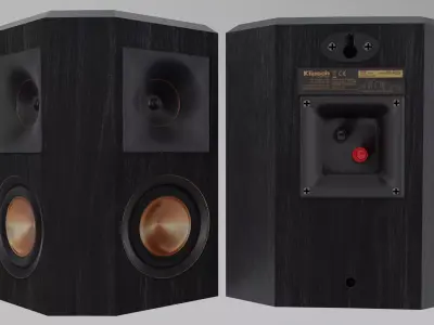 Speaker Surround Klipsch RP-402S Low-poly 3D model