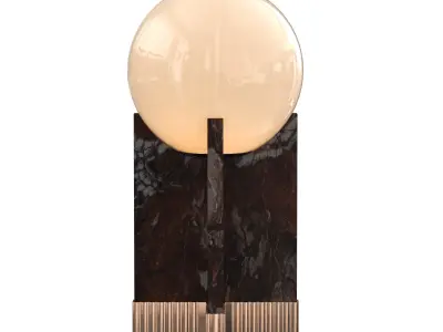 Table lamp p 3D model