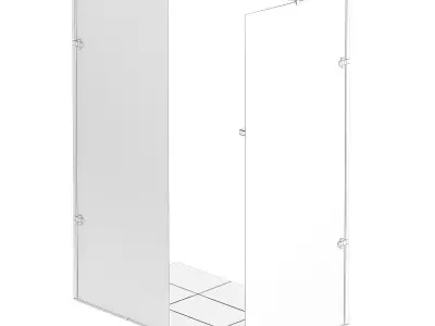 Rectangular Shower 3D model