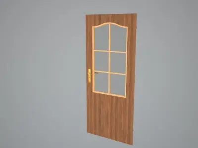 House door Free 3D model purchase