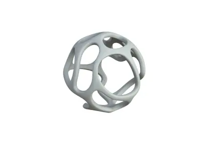 SciFi Cube Object No 27183 Low Poly Shape Texture