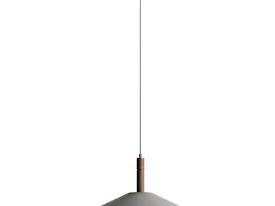 West Elm Devon Pendant Lamp 3D model